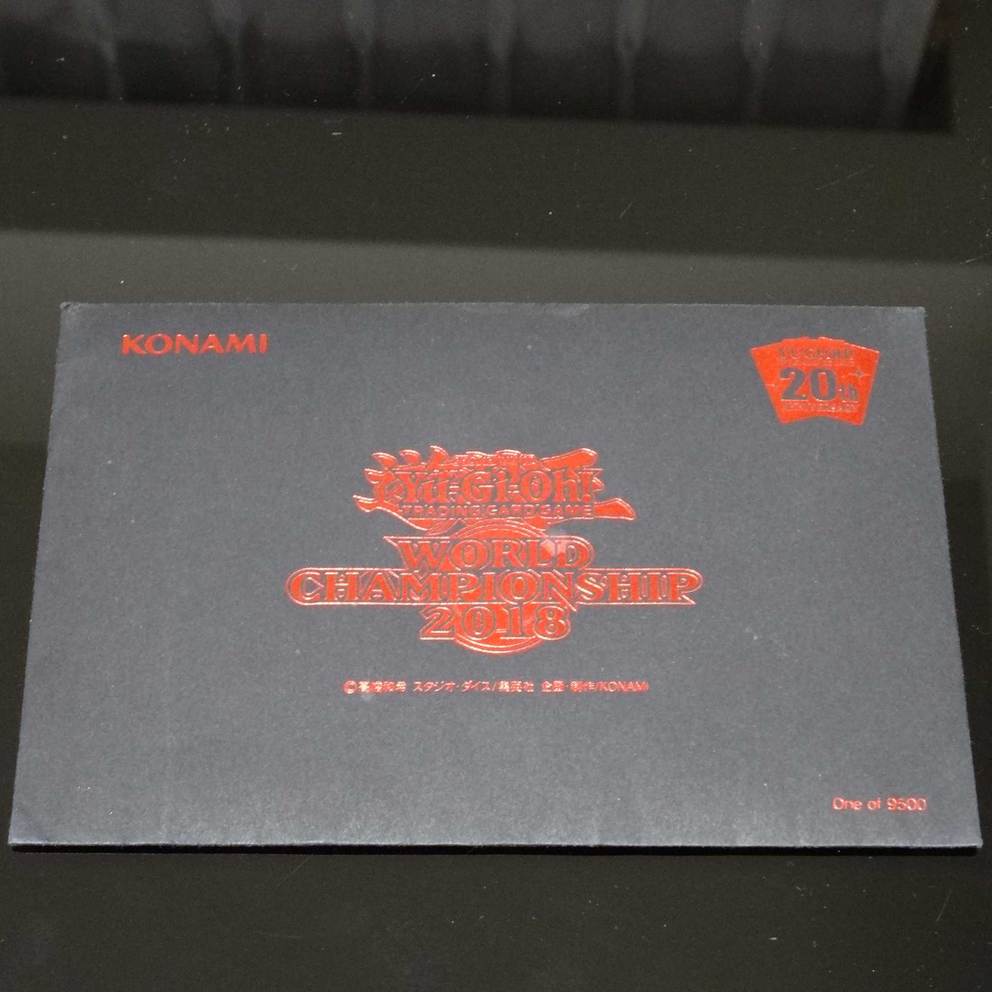 遊戯王 WCS2018 黒封筒 & 青眼の白龍 & ブラックマジシャン 1BOX