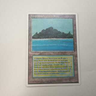 MTG Tropical Island 3ED Doitsu Language Secure Transaction Support