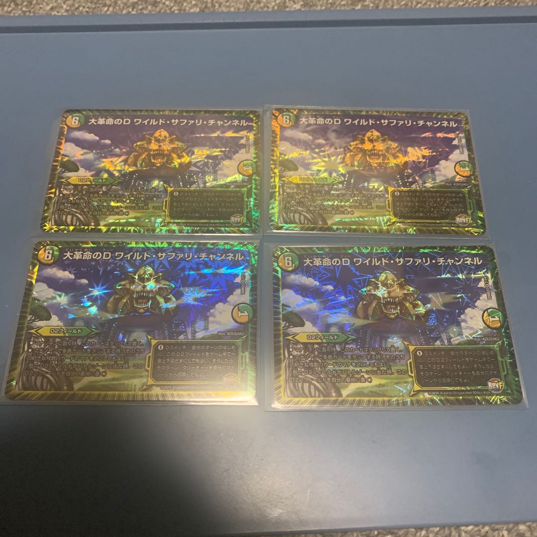 大革命のD ワイルド・サファリ・チャンネル　4枚