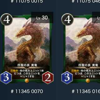 四聖の長 黄竜 ×２枚セット
