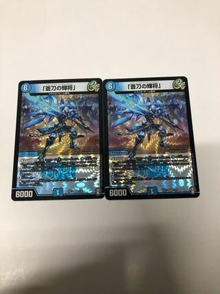 「蒼刀の輝将」2枚セット