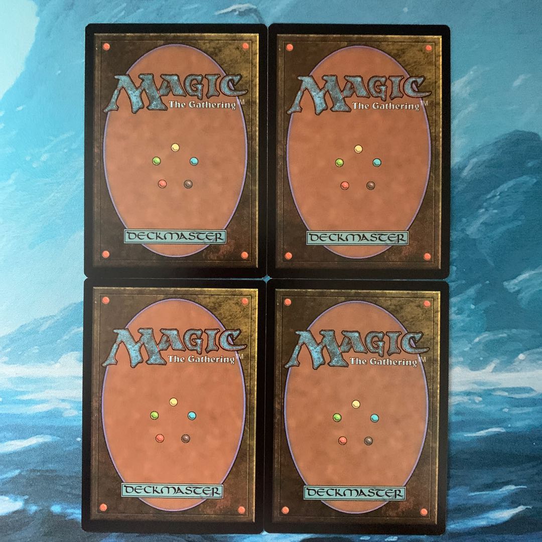 4 ♧MTG foil Lightning Bolt