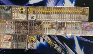 バトスピ 想獣 デッキパーツ 50枚 スリーブ付き