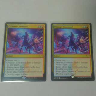 プリズマリの命令　2枚セット