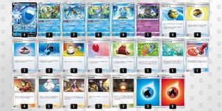 ポケモンカードデッキウオチルドVデッキインテレオンデッキ