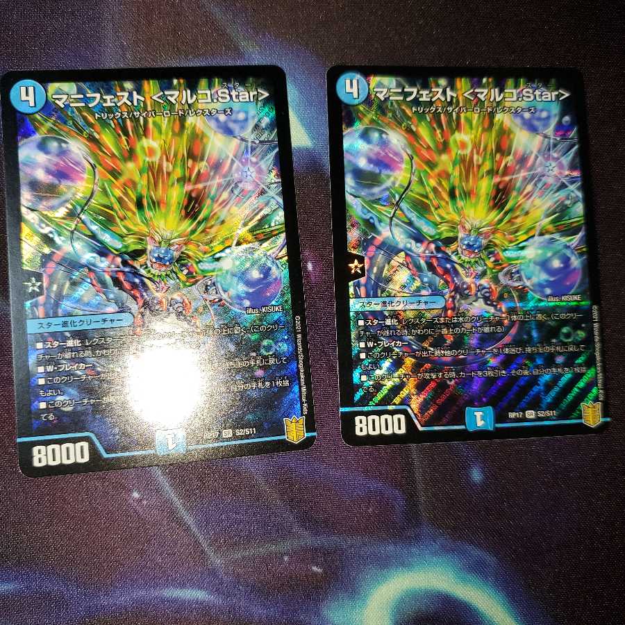 マニフェスト <マルコ.Star> 　２枚