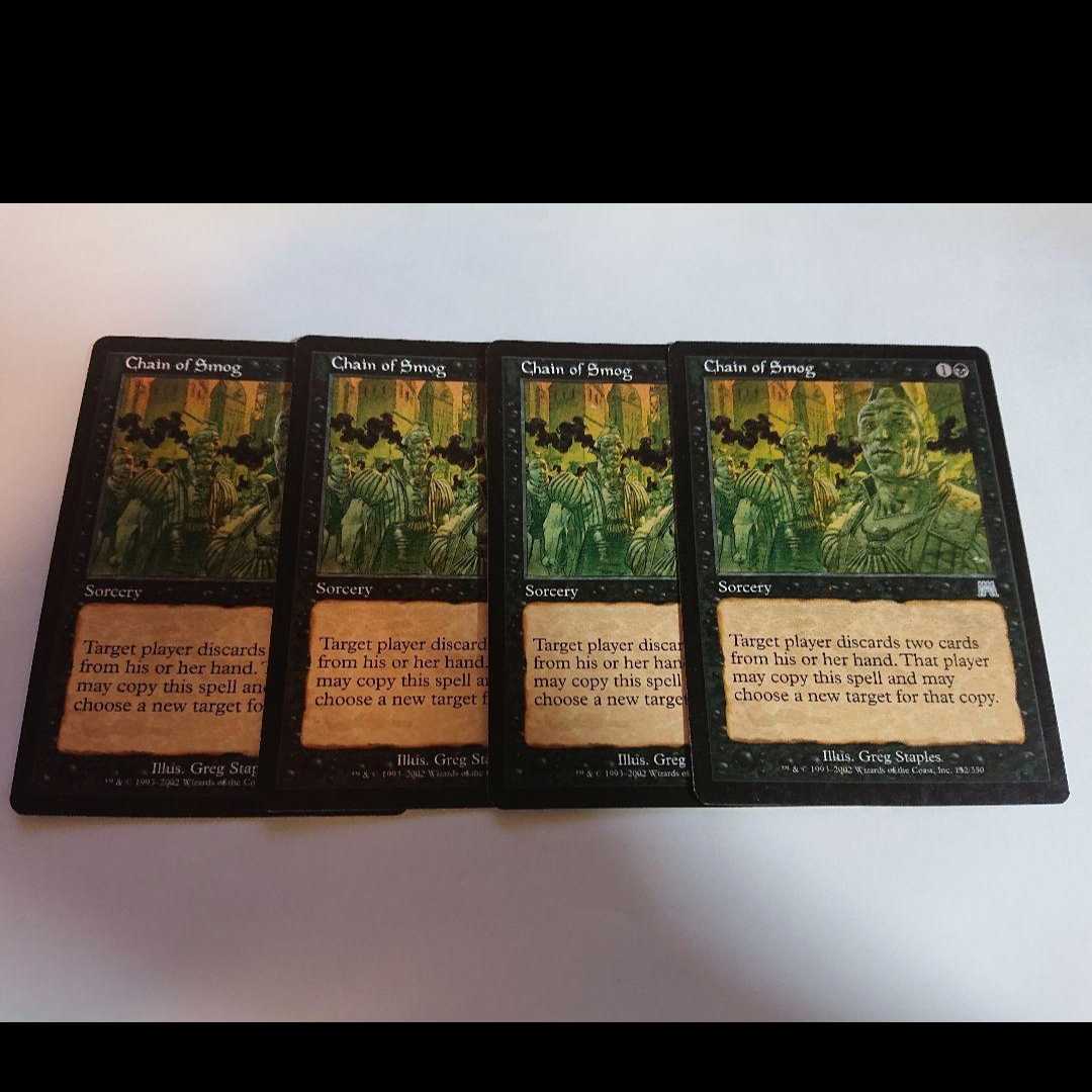 Mtg 煙霧の連鎖 4枚セット