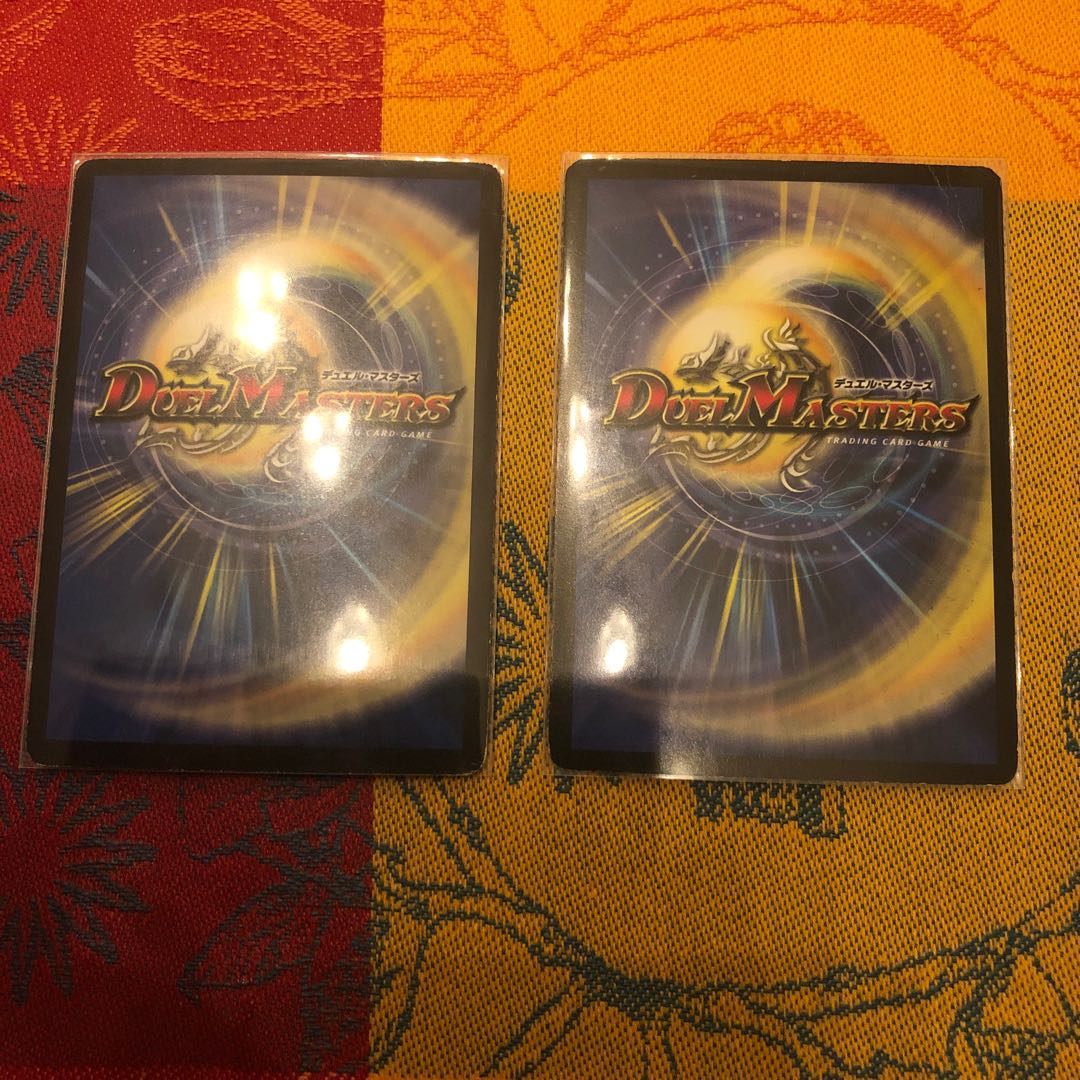 Five old frame cards