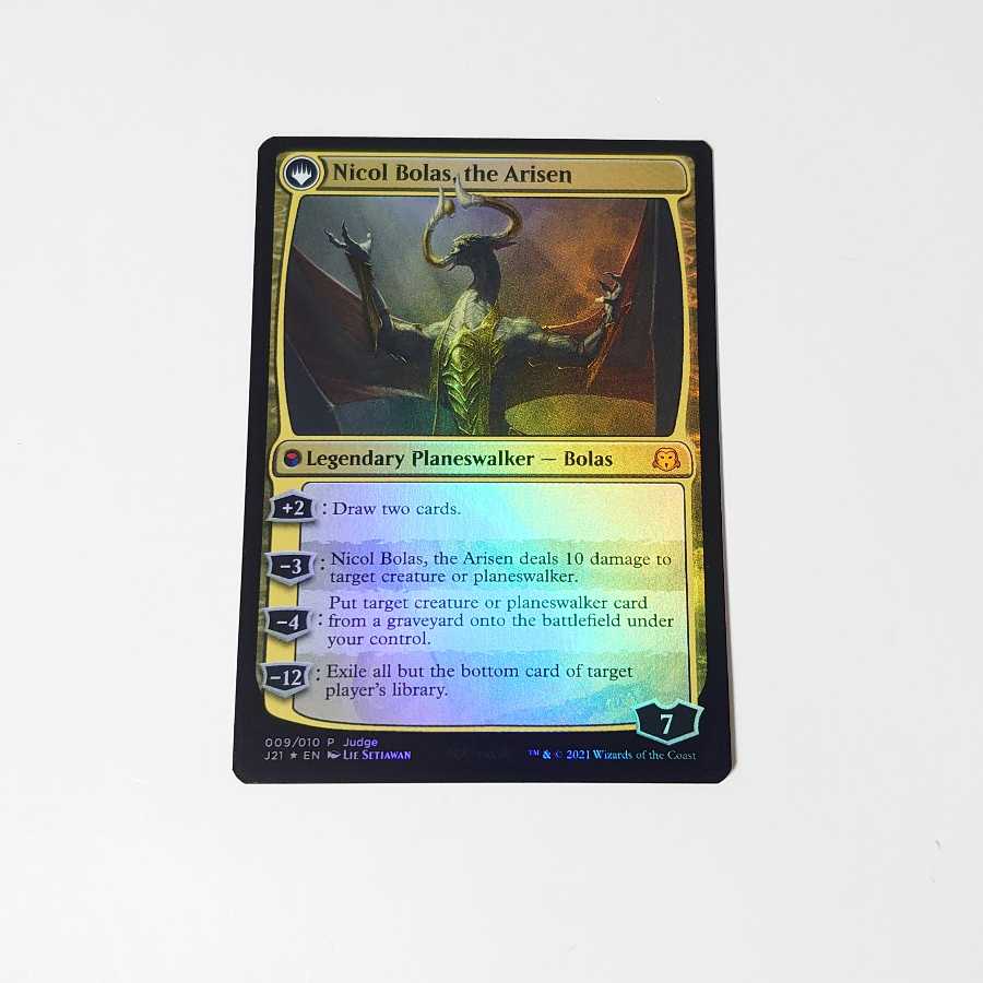 MTG 破滅の龍、ニコル・ボーラス
FOIL ジャッジプロモ