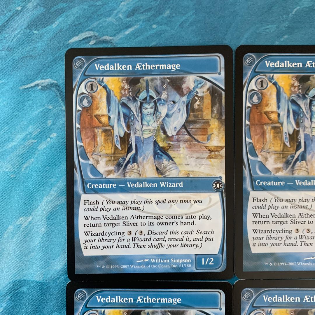 ♤MTG 4 cards Vedalken AEthermage