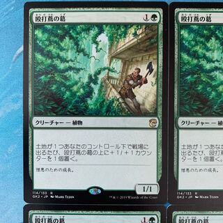 ♤MTG 4 sheets Vinelasher Kudzu 4枚