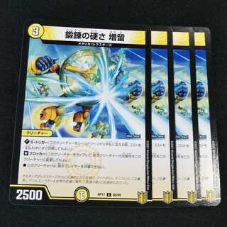 鍛錬の硬さ 増留 ４枚セット1749