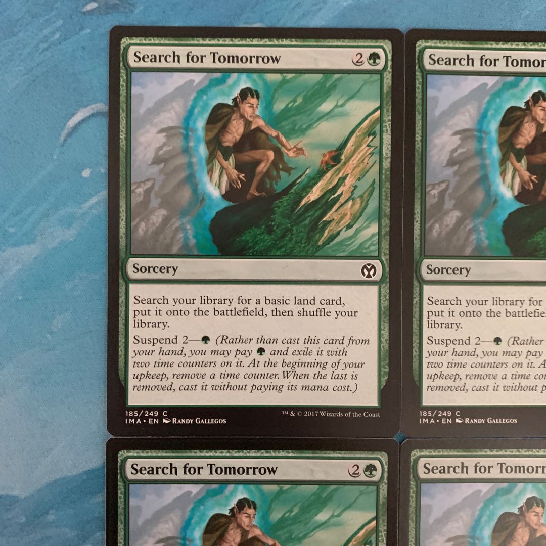 ♤MTG 4 cards Search for Tomorrow