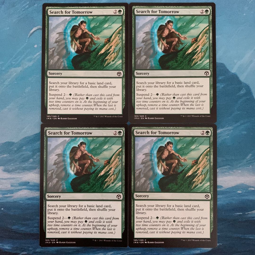 ♤MTG 4 cards Search for Tomorrow