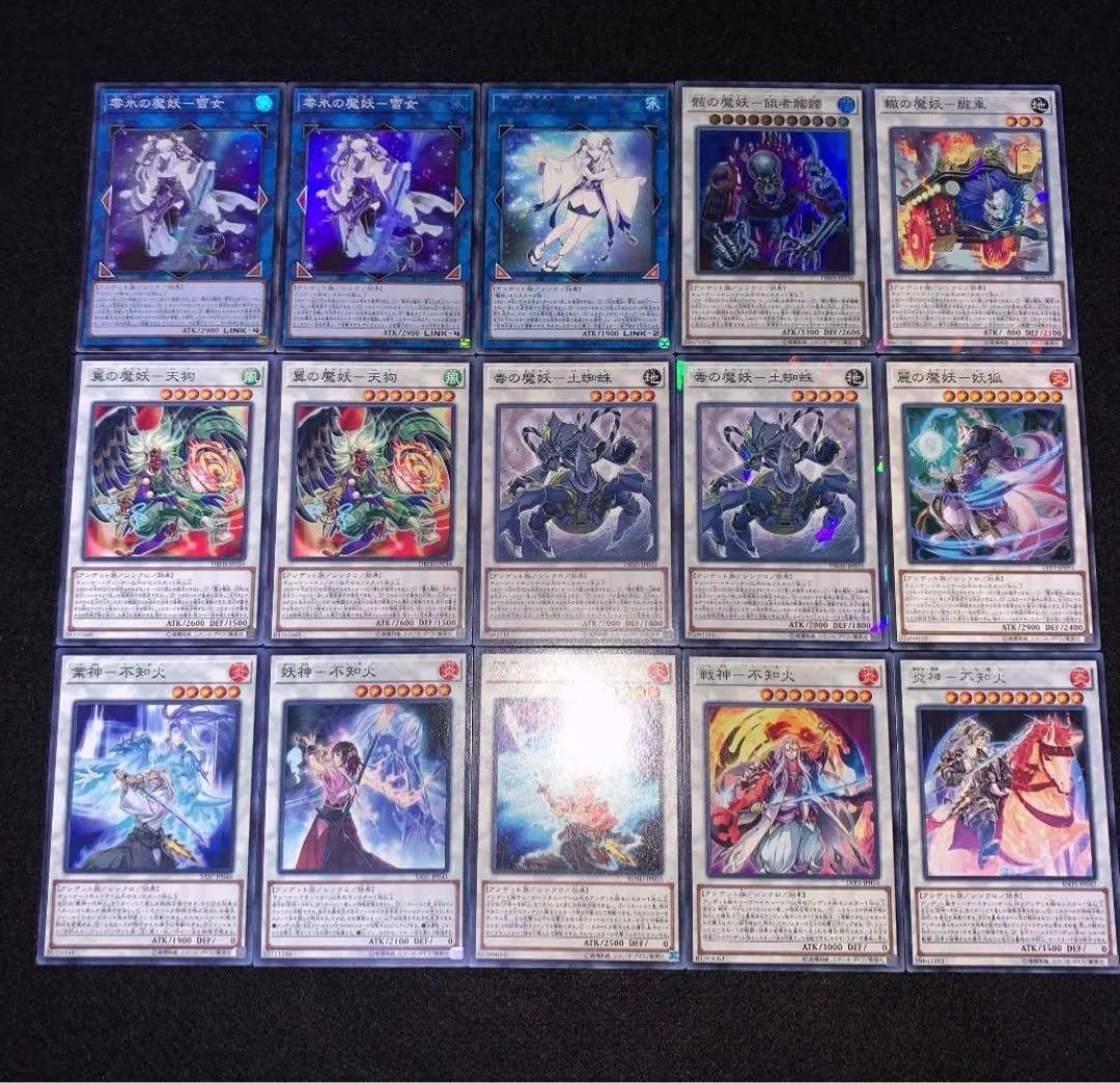 遊戯王 No.17 魔妖不知火 デッキ40枚EX15枚