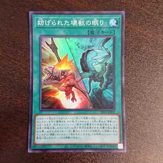 妨げられた壊獣の眠り スーパーレア 2枚セット