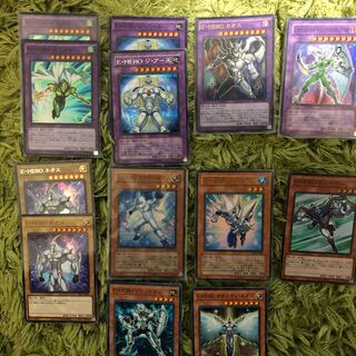 E.HERO Parts 13 pieces 13枚