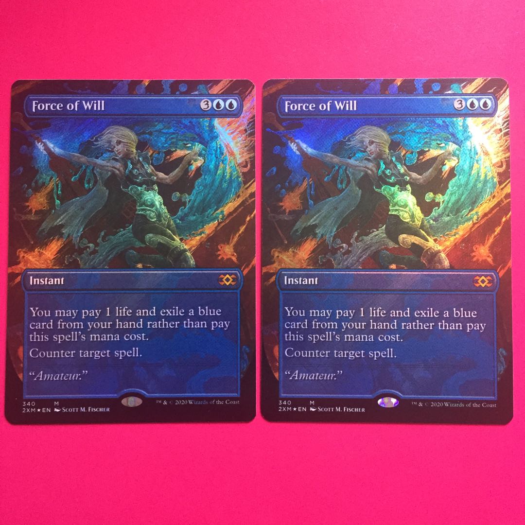 foil 英語版 意志の力 拡張版 ダブルマスターズ 4枚セット