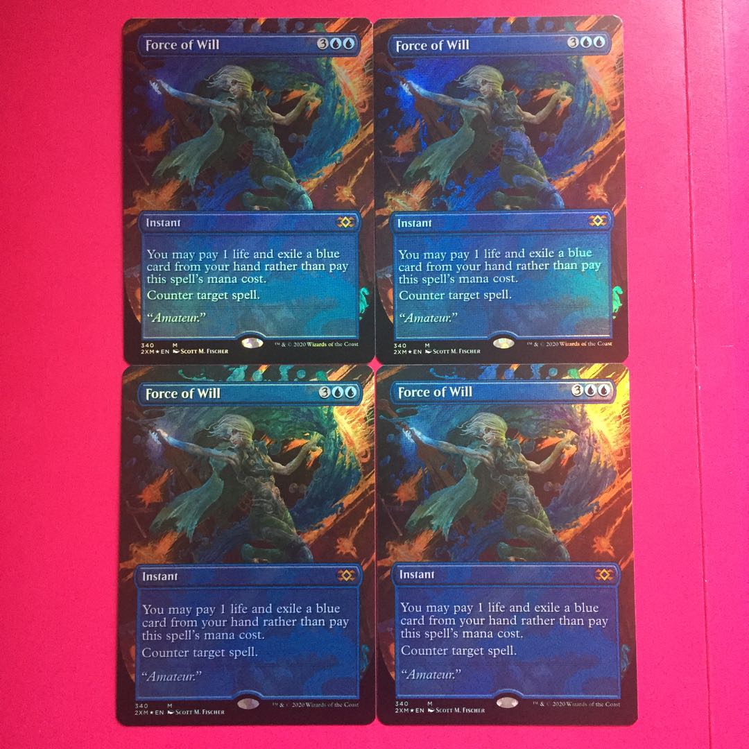 foil 英語版 意志の力 拡張版 ダブルマスターズ 4枚セット