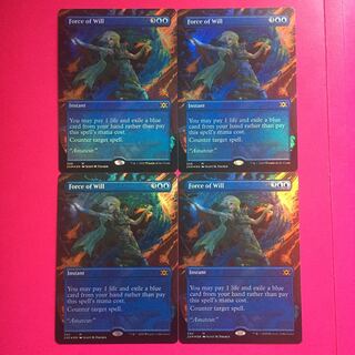 foil 英語版 意志の力 拡張版 ダブルマスターズ 4枚セット