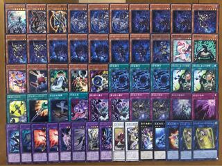 シャドール　デッキ　スリーブ付