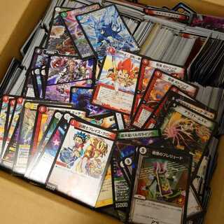 デュエマ　デュエルマスターズ　カードまとめ　ダンボールいっぱい