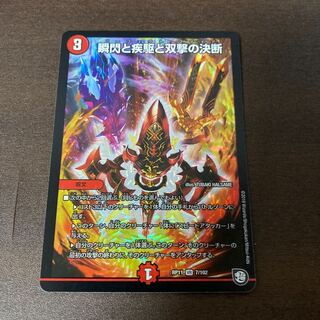 瞬閃と疾駆と双撃の決断