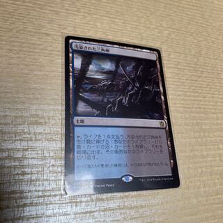 MTG タルキール覇王譚 汚染された三角州 レア