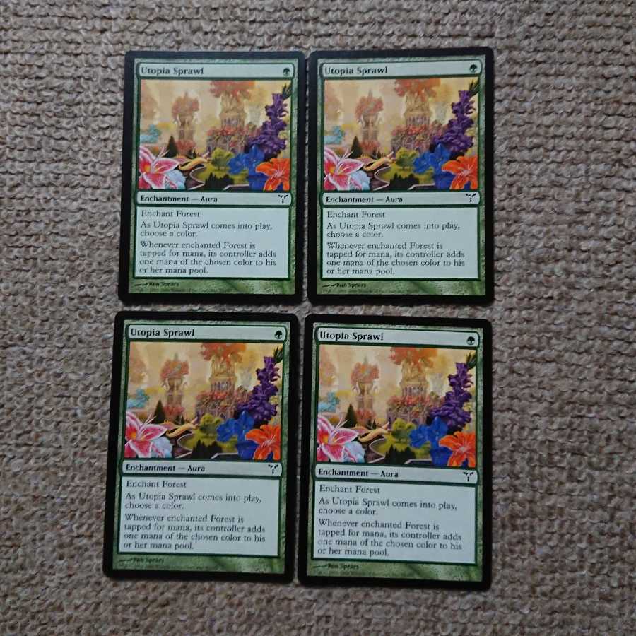 MTG 楽園の拡散 英語 4枚セット