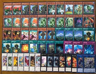 森羅　デッキ　スリーブ付