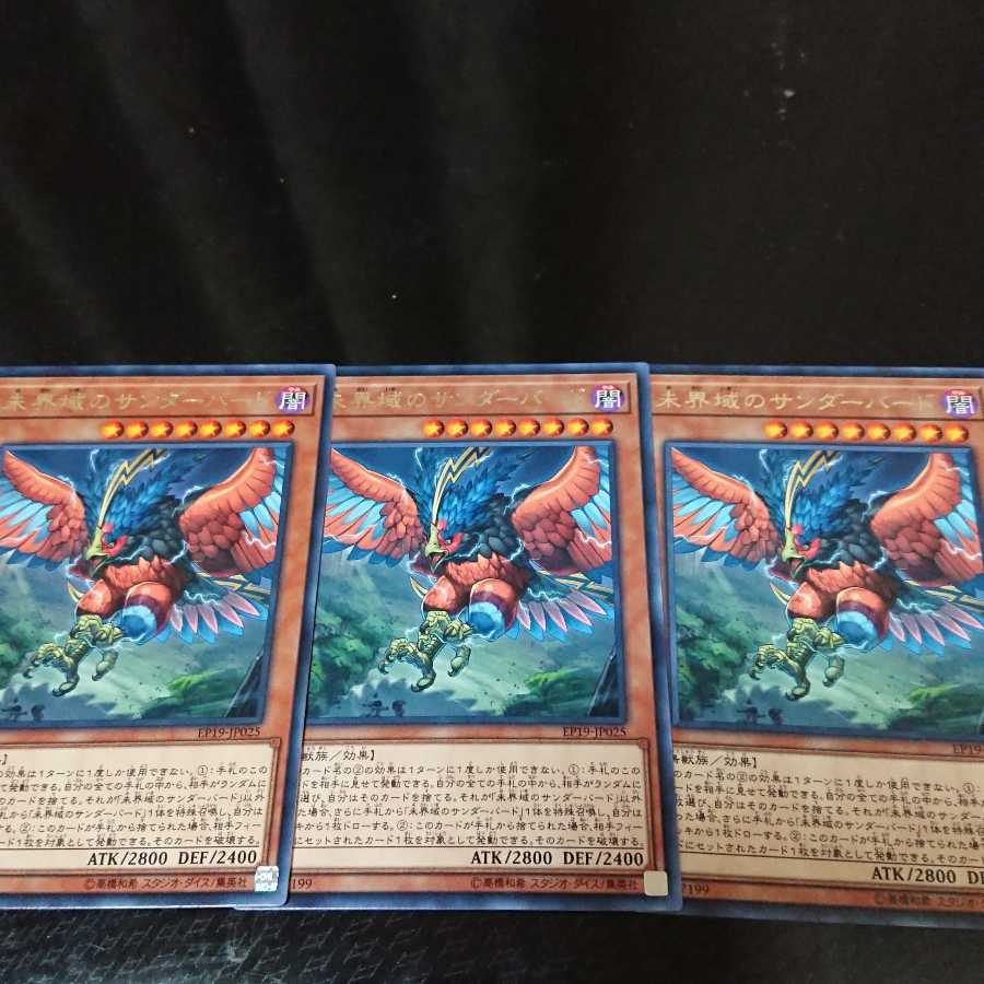 未界域のサンダーバード レア3枚セット