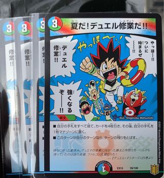 即日発送 夏だ!デュエル修行だ!!