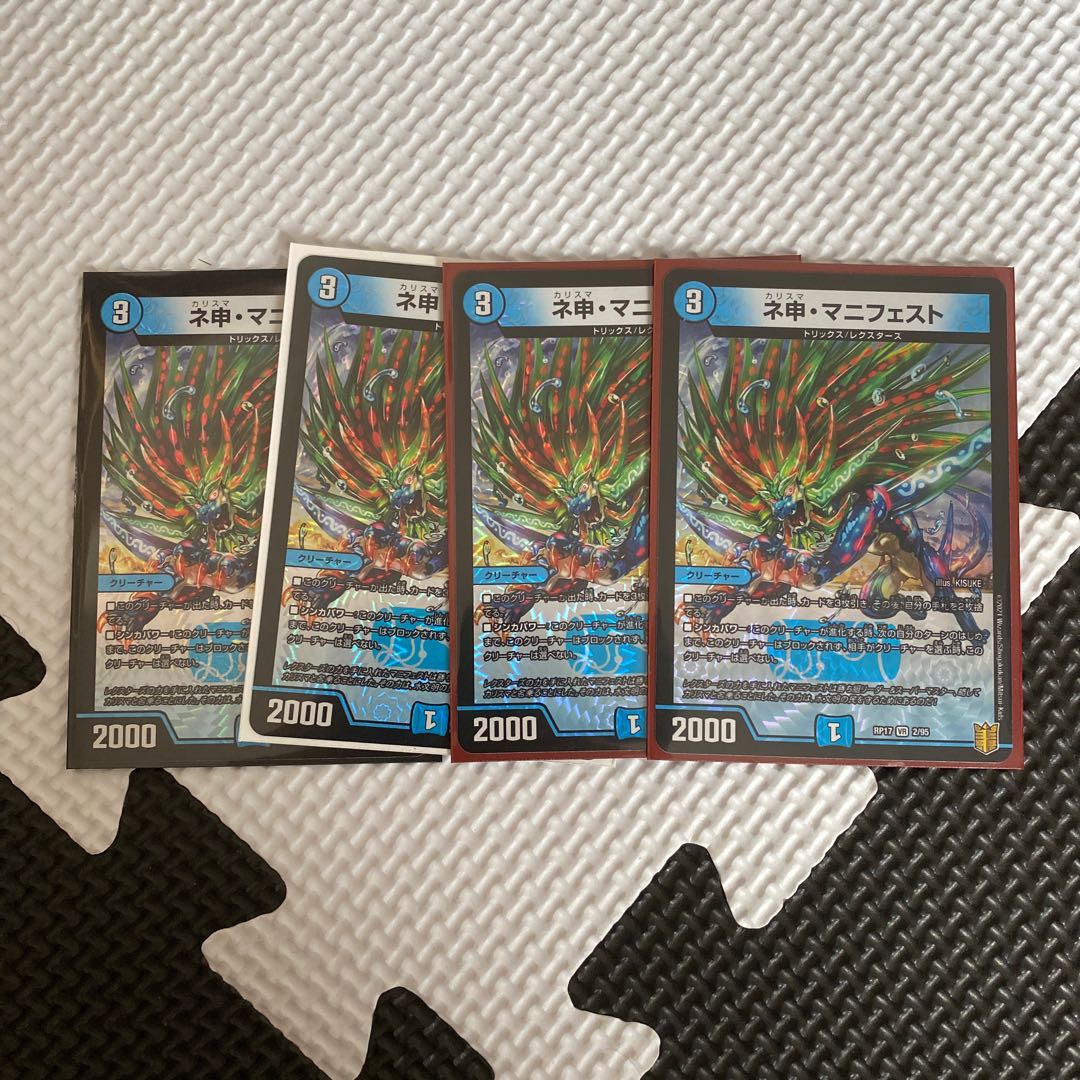 ネ申・マニフェスト4枚