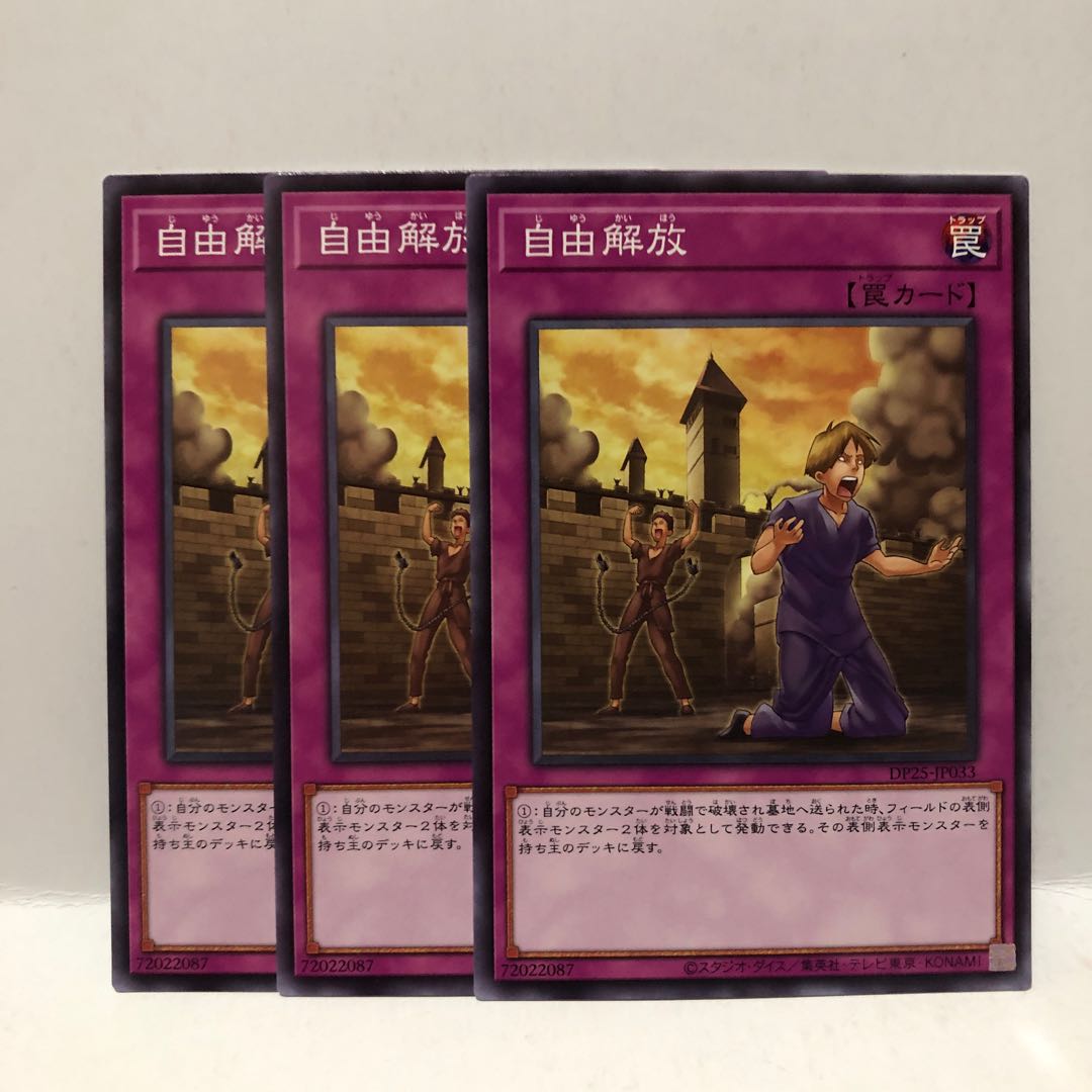 自由解放 ノーマル　3枚　マホ子