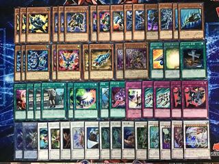 本格構築 【シンクロTG】デッキ メイン＆EX15枚＆スリーブ セット