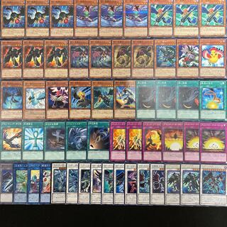 遊戯王 No.516 旋風BFデッキ 40枚+15枚 ブラックフェザー
