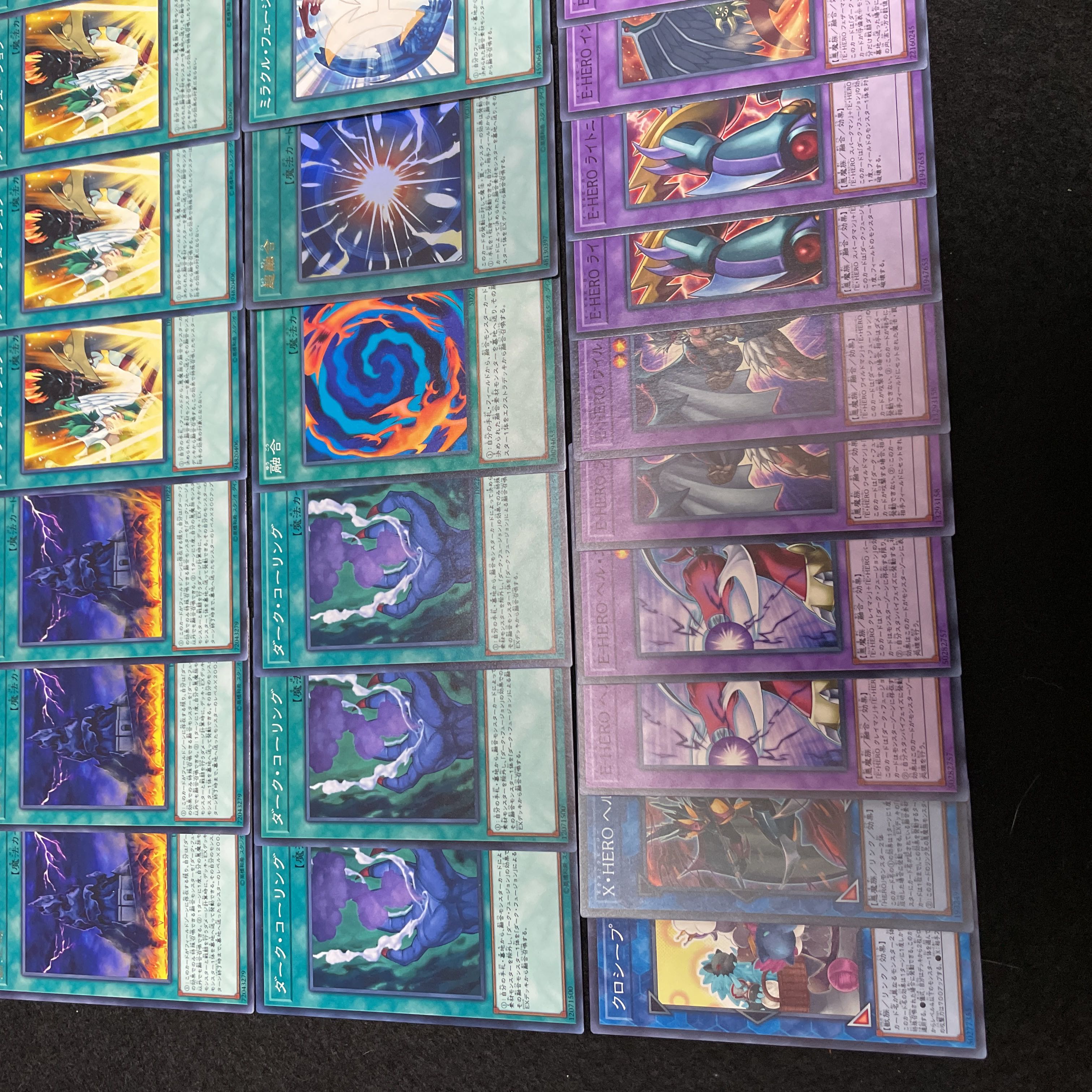 遊戯王 No.518 イービルヒーロー デッキ 40枚＋15枚 HERO遊城十代