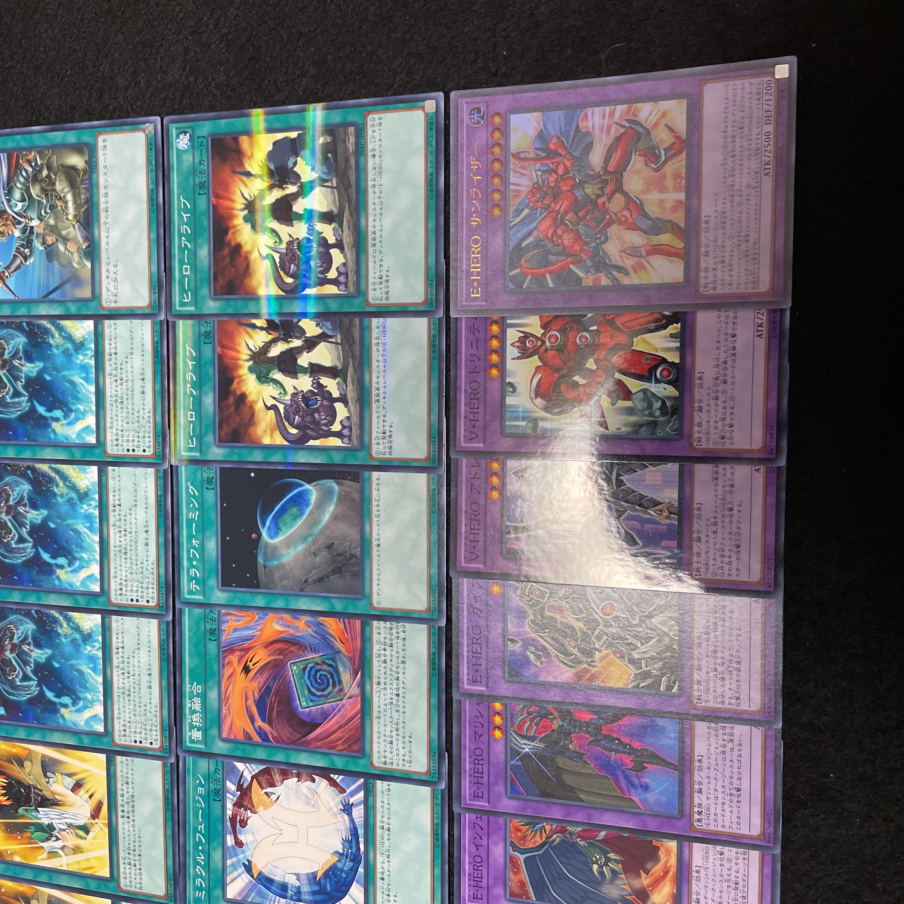 遊戯王 No.518 イービルヒーロー デッキ 40枚＋15枚 HERO遊城十代