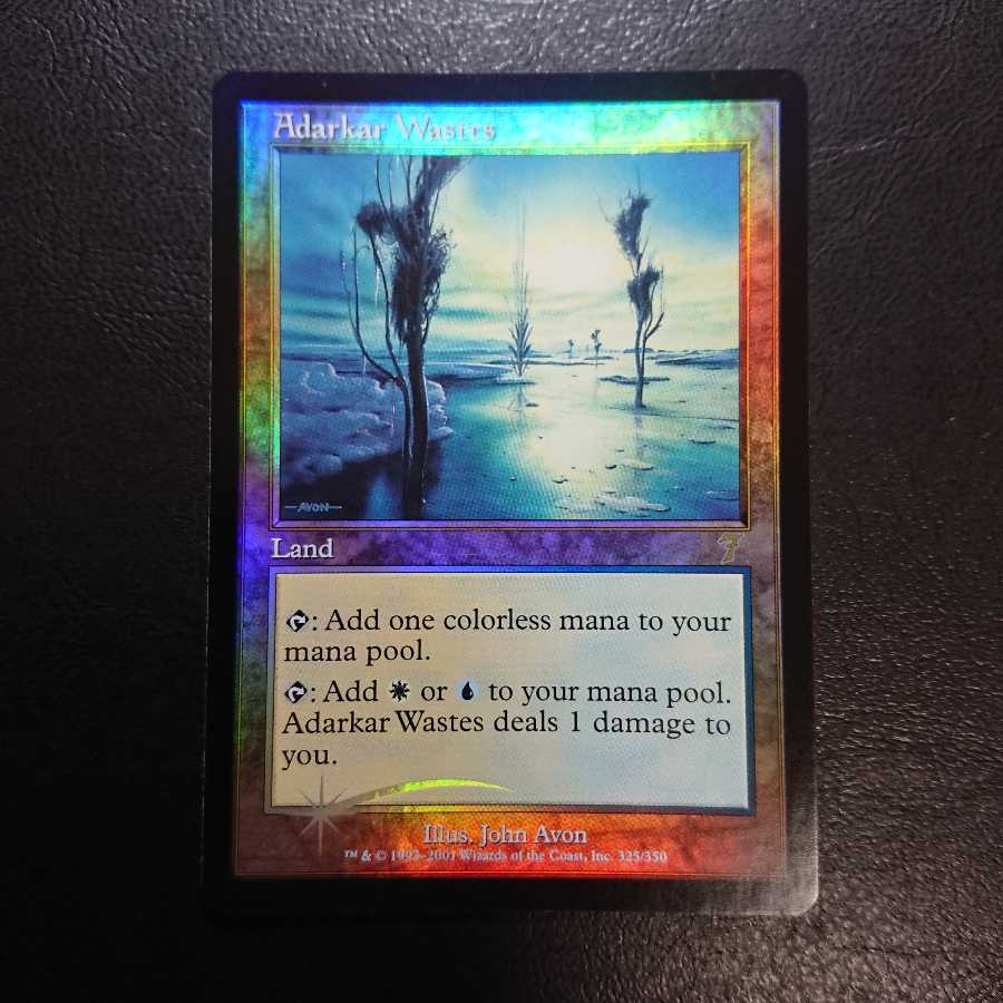 アダーカー荒原 英語版Foil１枚 ② 第７版