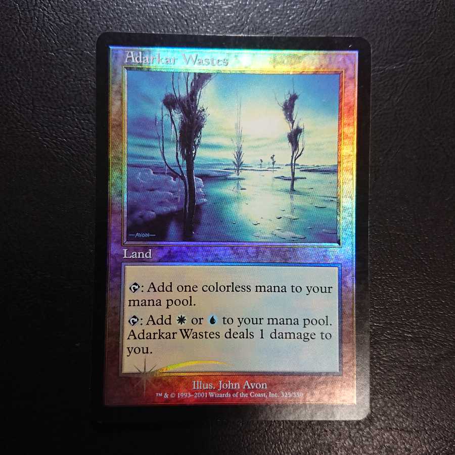 アダーカー荒原 英語版Foil１枚④