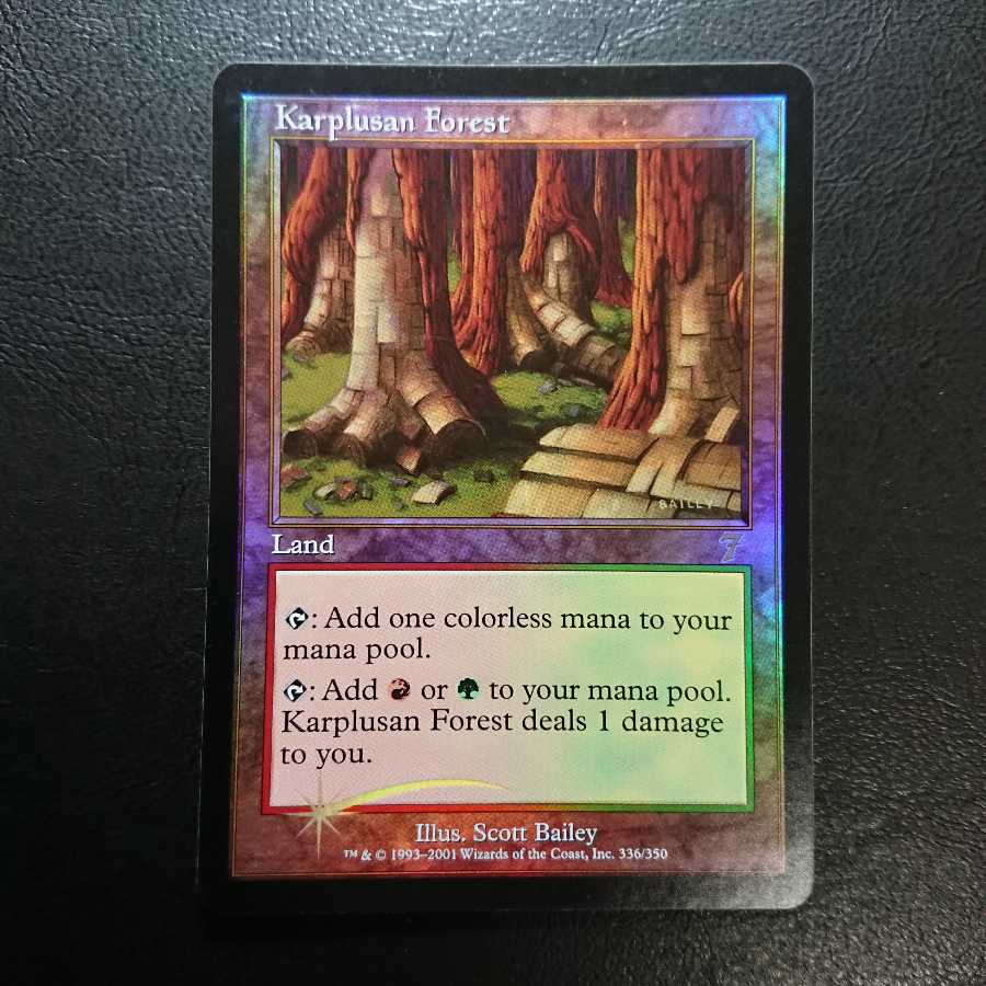 【専用出品】カープルーザンの森 英語版Foil1枚① 第7版