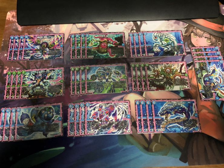 青緑オレガオーラ　デッキ