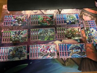 青緑オレガオーラ　デッキ