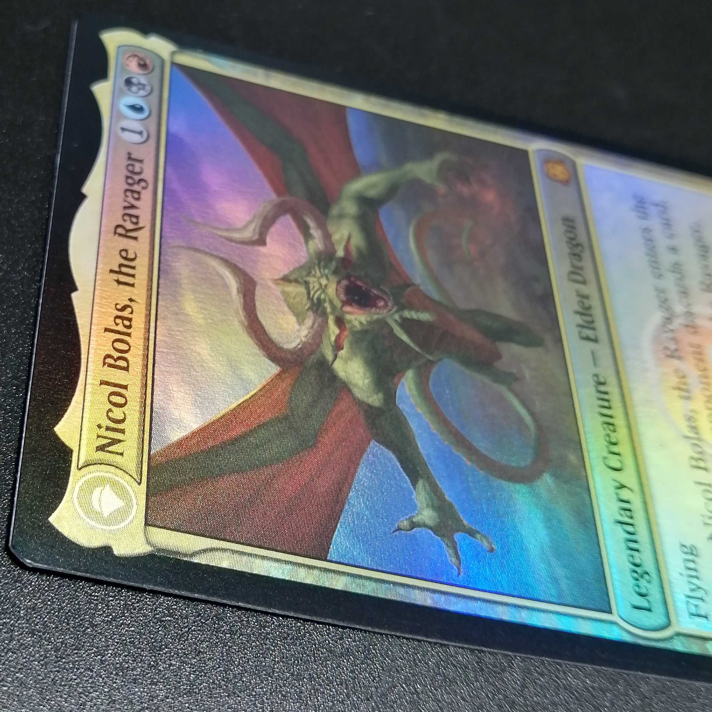 ニコル・ボーラス foil Nicol Bolas ジャッジ褒章 MTG 破滅龍