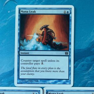 ♤MTG 3 cards Mana Leak