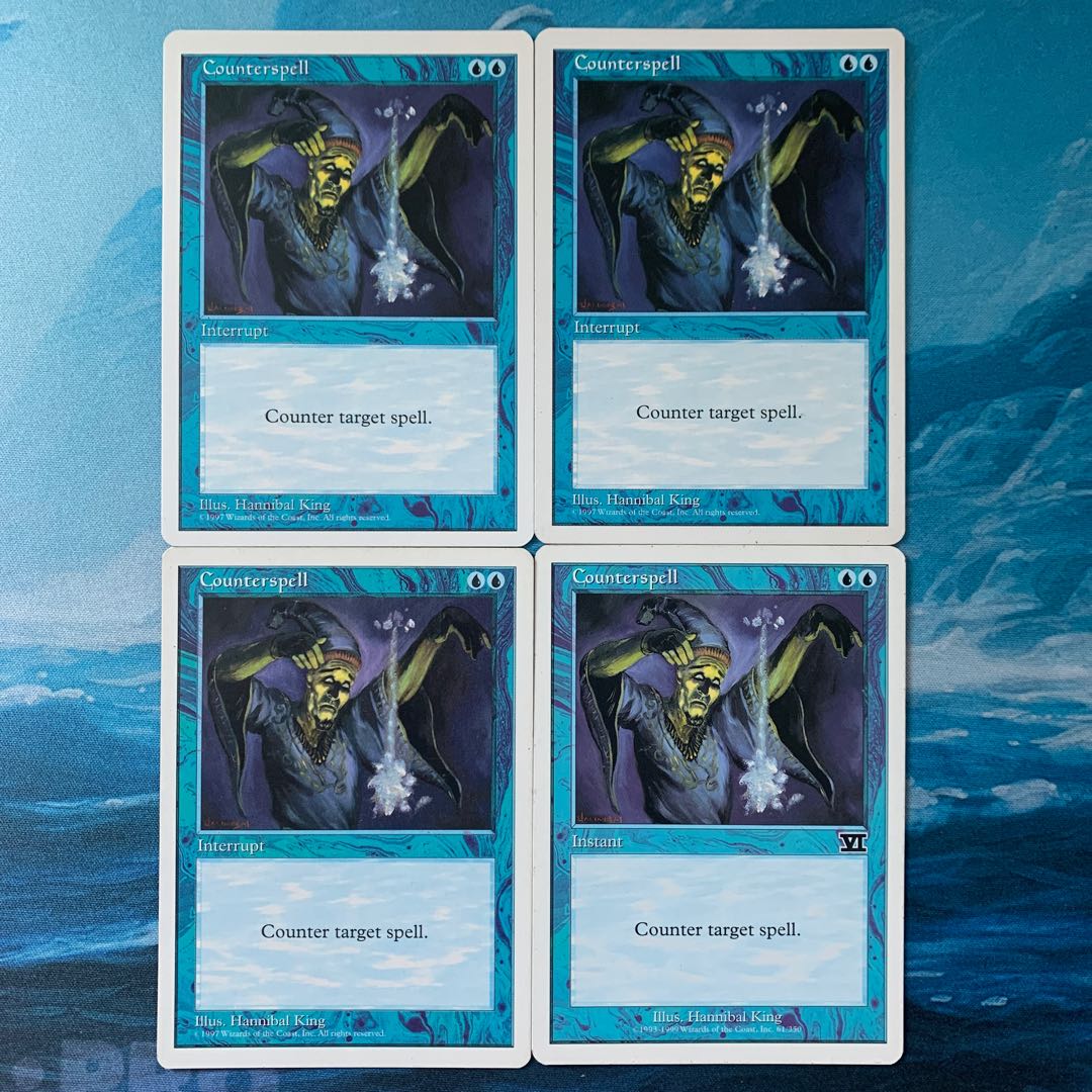 ♤MTG 4 cards Counterspell