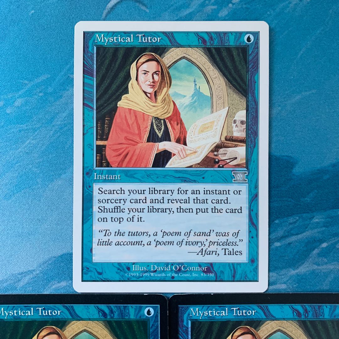 ♤MTG 3 cards Mystical Tutor