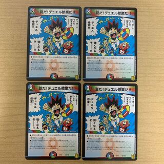 夏だ!デュエル修業だ!!  4枚