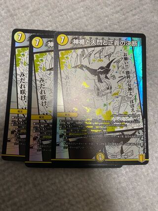 神楯と天門と正義の決断(パーフェクト・ライト)