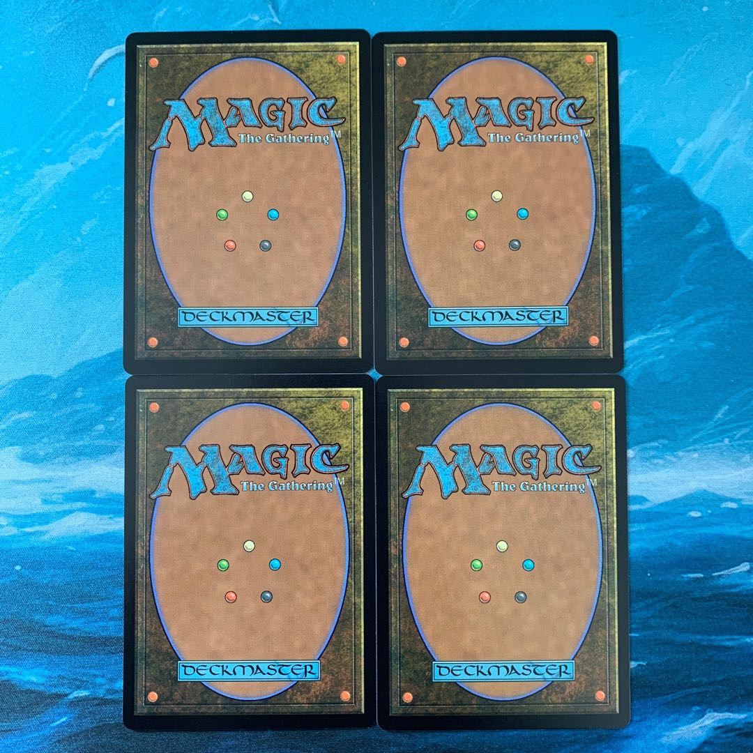 ♤MTG 4枚 萎れ  4枚